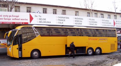 Na trase Plzeň-Praha spokojení cestující.