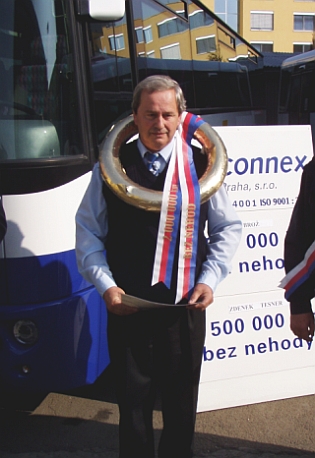 Connex Praha, člen skupiny Veolia Transport, oceňuje svoje řidiče.