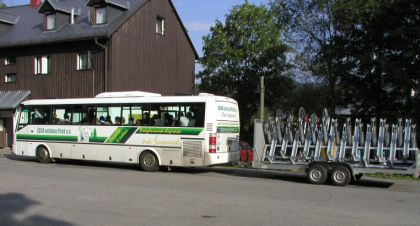 ČSAD autobusy Plzeň a.s. : ZELENÉ AUTOBUSY na Šumavě a  CYKLOBUSY 2006.