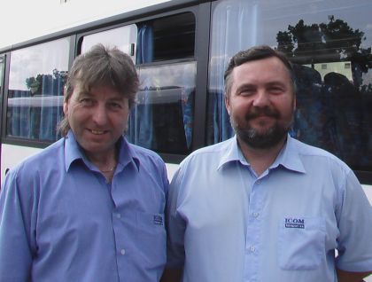 Filmoví a autobusoví nadšenci z Jaroměřic a Třebíče  točí ''Dopravní podnik''.