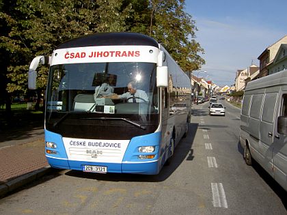 ČSAD JIHOTRANS: Autobus MAN Lion's Regio na lince z Českých Budějovic