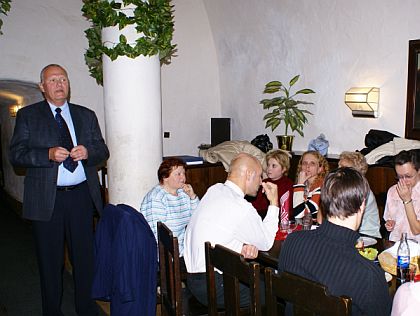 Z vánočního setkání ČSAD SVT Praha s.r.o. s partnery, přáteli a