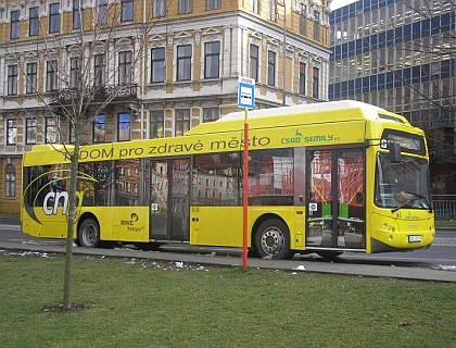 CNG autobusy TEDOM v ČSAD Semily - nové snímky.