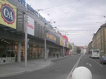 Snímky obchodního centra v Českých Budějovicích