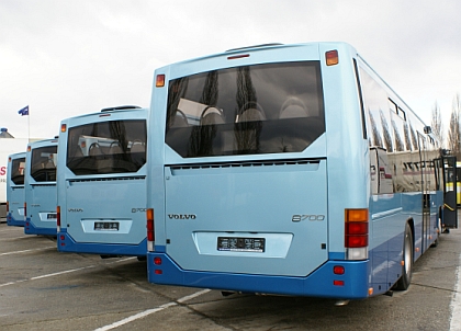 Pět nových autobusů VOLVO 8700LE pro TOURBUS.