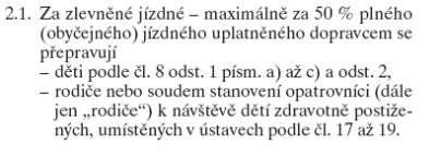 Lze slovenskou žákovskou průkazkou doložit věk dítěte k poskytnutí slevy