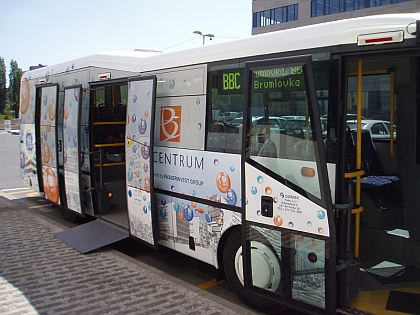 Connex Praha zahájil provoz nové autobusové linky BB Centrum - Budějovická