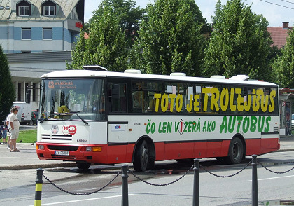 BUSportál SK:  Téma návratu trolejbusov do ulíc v Banskej Bystrici.