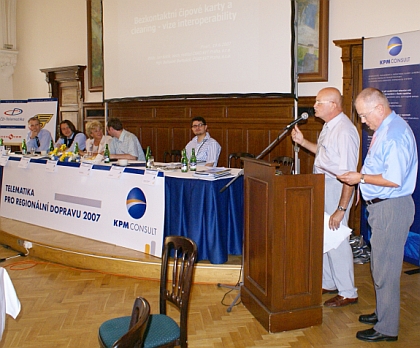 Konference Telematika pro regionální dopravu 18. a 19.6. 2007  v Plzni.