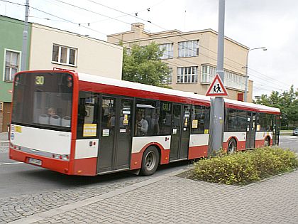 BUSportál jako cestující zachytil při cestě do redakce SOLARIS 18 m