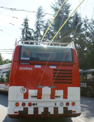 Připravujeme: Z předávání trolejbusu Škoda 25 Tr Irisbus