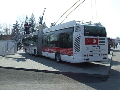 BUSmonitor: Nový úsek trolejbusové trati v Českých Budějovicích.