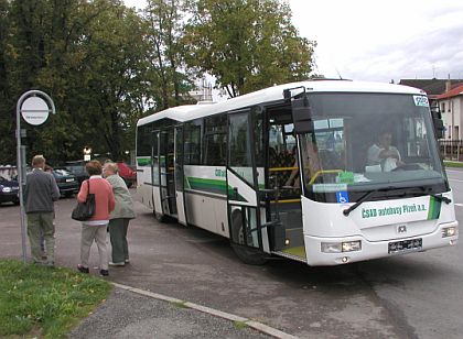 ČSAD autobusy Plzeň a.s.: Zkušební provoz MHD v Přešticích .