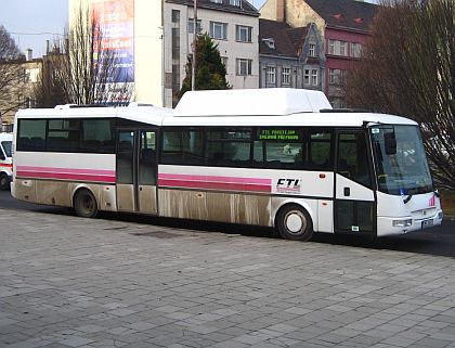 Záběry prostějovských CNG autobusů v běžném provozu