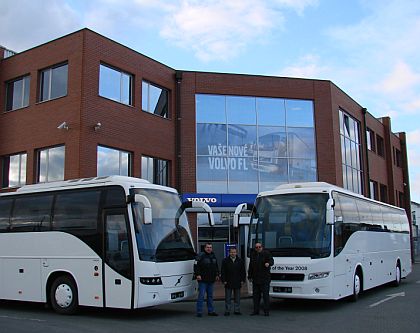 První Volvo 9700 'Coach of the Year 2008' pro společnost Dopaz.