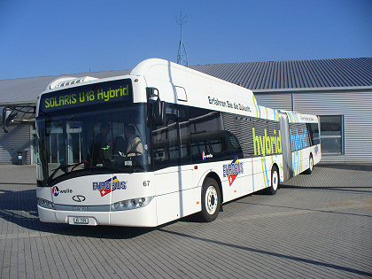 Další hybridní autobusy Solaris pro Mnichov a Hanover.