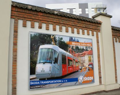 BUSportál se byl podívat na škodovácké  billboardové leporelo v Plzni