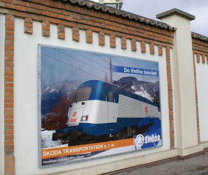 BUSportál se byl podívat na škodovácké  billboardové leporelo v Plzni