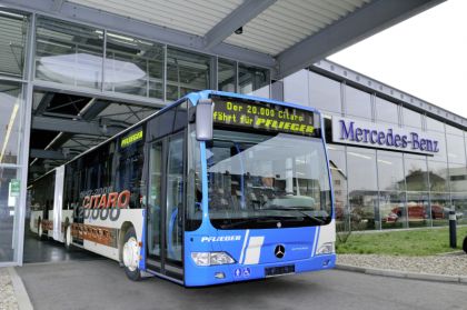 20000. autobus Mercedes-Benz Citaro předán zákazníkovi