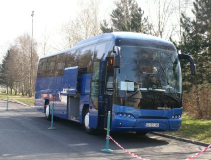 Připravujeme: Z prvního dne Neoplan RoadShow 10.3.2008 u Humpolce.