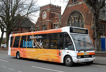 BUSportál SK: Optare Solo  v Peterboroughu