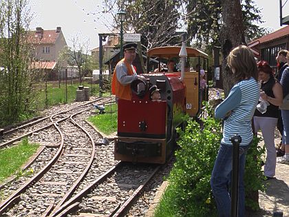 Zahradní železnice v Drásově - rozhovor se zakladatelem Zdeňkem Jobánkem.