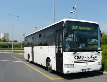 ROPID: Nový autobus Irisbus Iveco Crossway na Černokostelecku