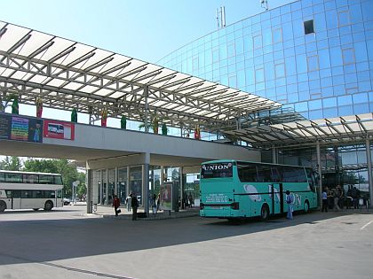 Autobusové nádraží v bulharské Sofii