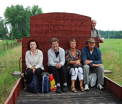 Záběry z autobusové dopravy ve městě Elk na severovýchodě Polska