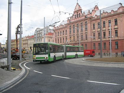 BUSmonitor: V Plzni u Mrakodrapu už pojedou trolejbusy.