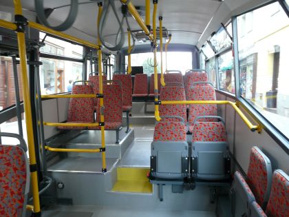 Na Karlově náměstí v Kolíně proběhla prezentace nového autobusu SOR BN 12