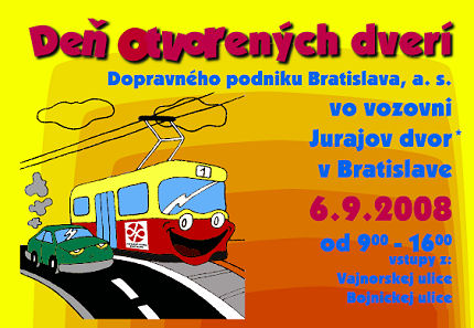 BUSportál SK: 6. september - Deň otvorených dverí Dopravného podniku Bratislava