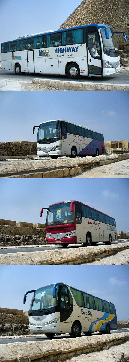 BUSportál SK: Autobusová 'pohľadnica' z Egypta