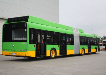 Obrazem: Autobus Solaris Urbino 18 Hybrid pro  Poznaň.