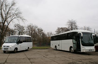 TEZAS: Prezentace řady turistických autobusů  Irisbus Iveco pro rok 2009