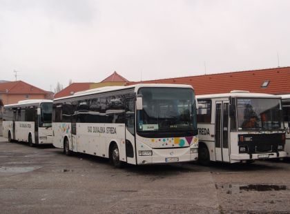 Autobusová pohlednice ze Slovenska.