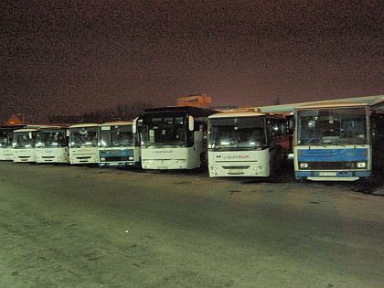 Autobusová pohlednice ze Slovenska.