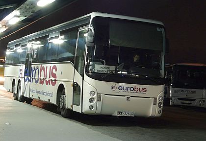 Autobusová pohlednice ze Slovenska.