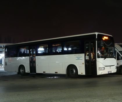 Autobusová pohlednice ze Slovenska.