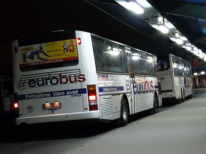 Autobusová pohlednice ze Slovenska.