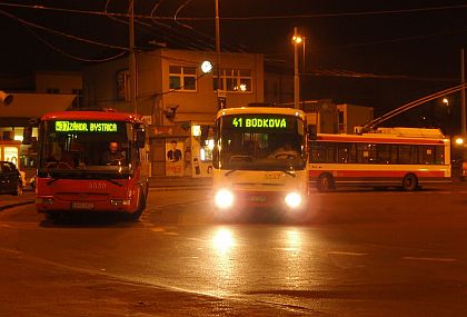 Autobusová pohlednice ze Slovenska.