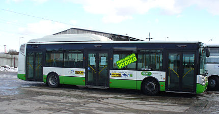 BUSportál SK: Fotoobjektív BUSportálu zachytil Irisbus IVECO Citelis CNG.