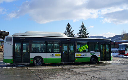 BUSportál SK: Fotoobjektív BUSportálu zachytil Irisbus IVECO Citelis CNG.