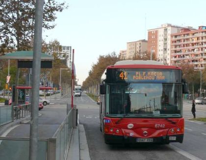 Dopravní pohled nejen do barcelonských ulic.