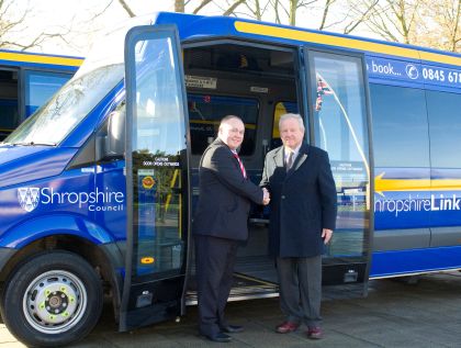 10 minibusů MidCity pro Shropshire County Council