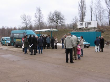 Nová plnicí CNG stanice ve Středočeském kraji v Milovicích