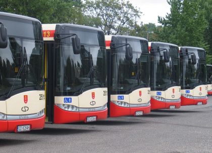 45 nízkopodlažních autobusů Solaris  pro ZKM Gdaňsk.