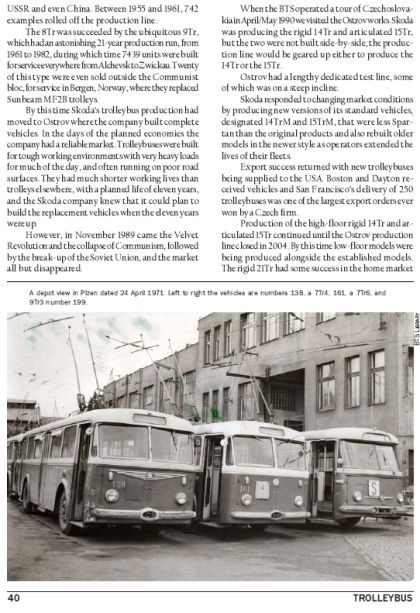 České trolejbusy v zahraničním médiu: Skoda Trolleybuses