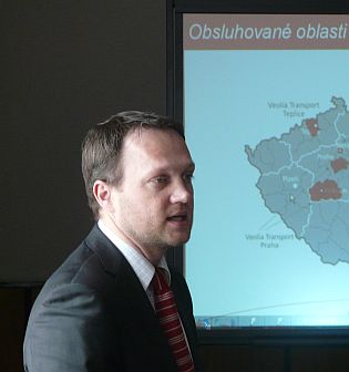 Vracíme se ještě do Chrudimi k prezentaci společnosti Veolia Transport