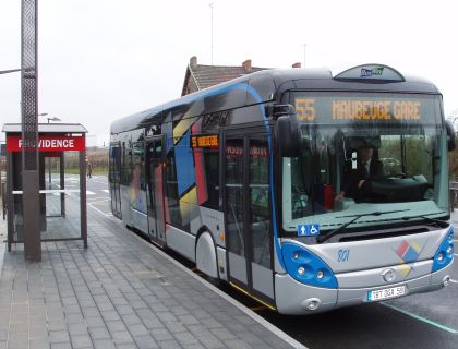 Irisbus Iveco: První Crealis v ulicích Maubeuge.